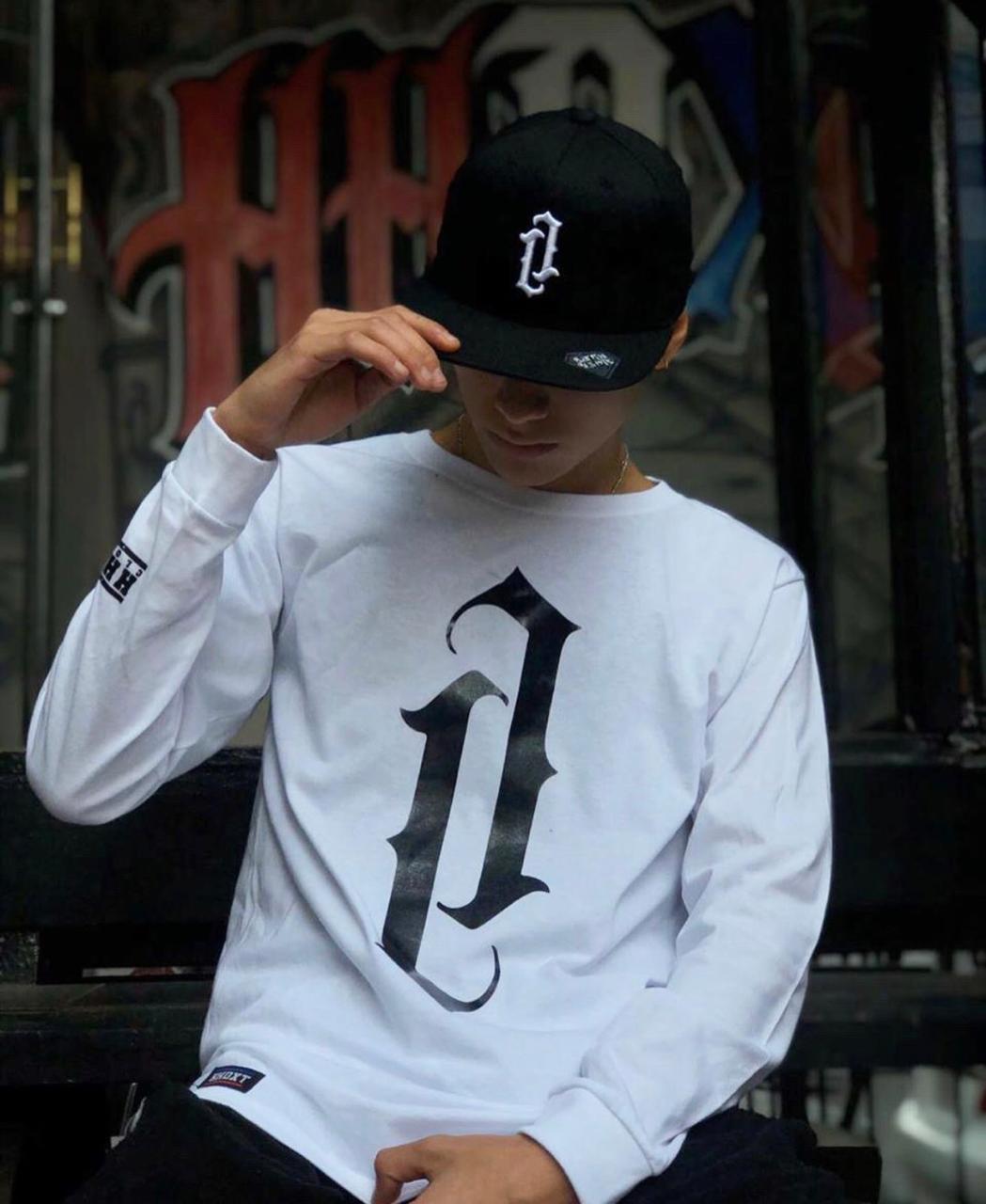 Playera Manga Larga Eclipse Blanca