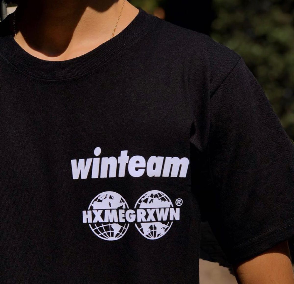 Playera Homegrown Negra manga corta