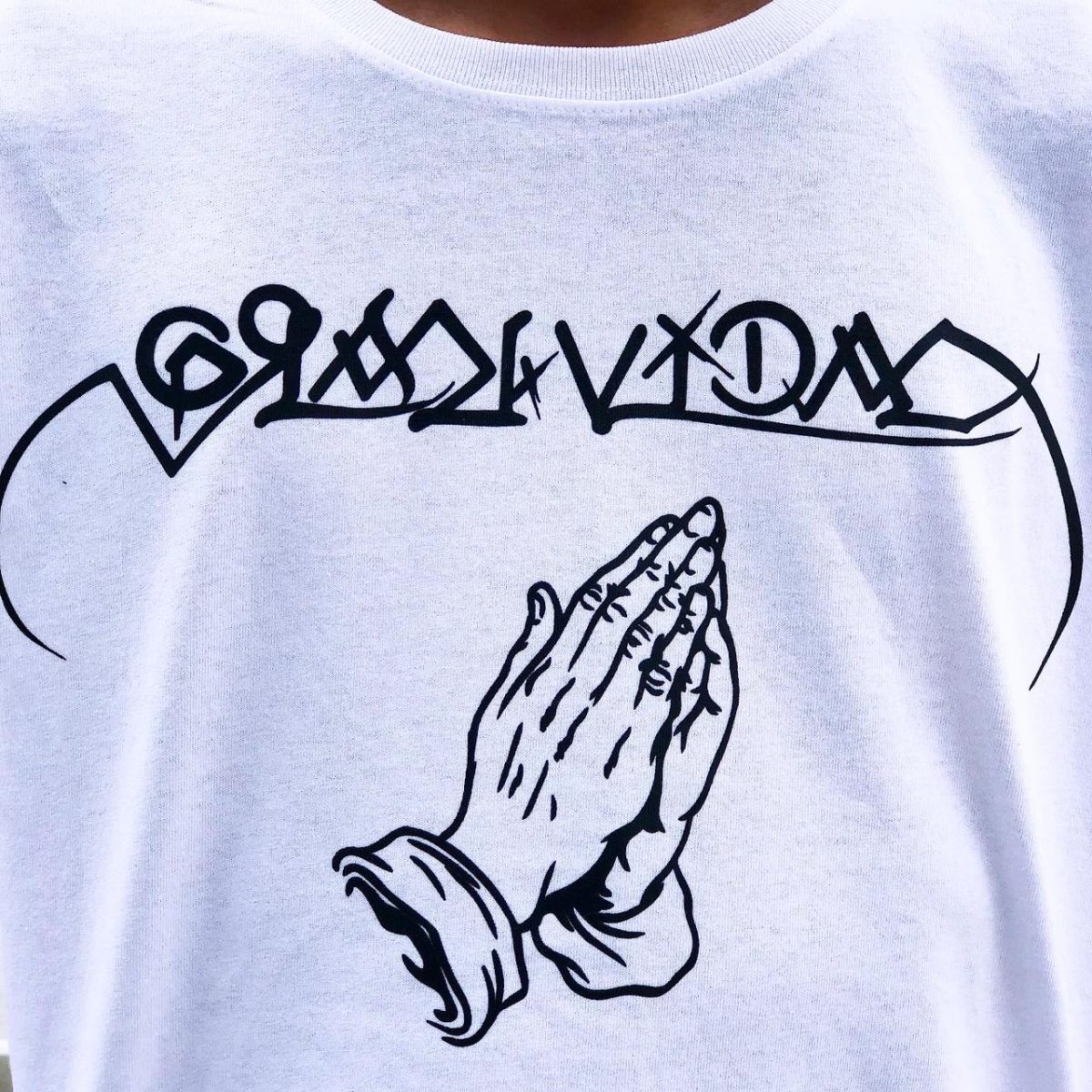 Playera gran vida blanca CM