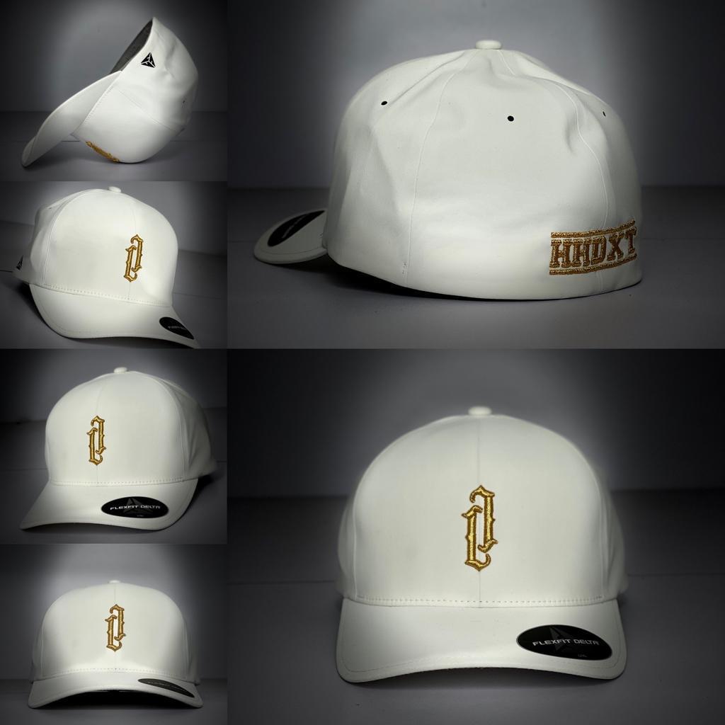 GORRA ECLIPSE BLANCA CURVA DELTA