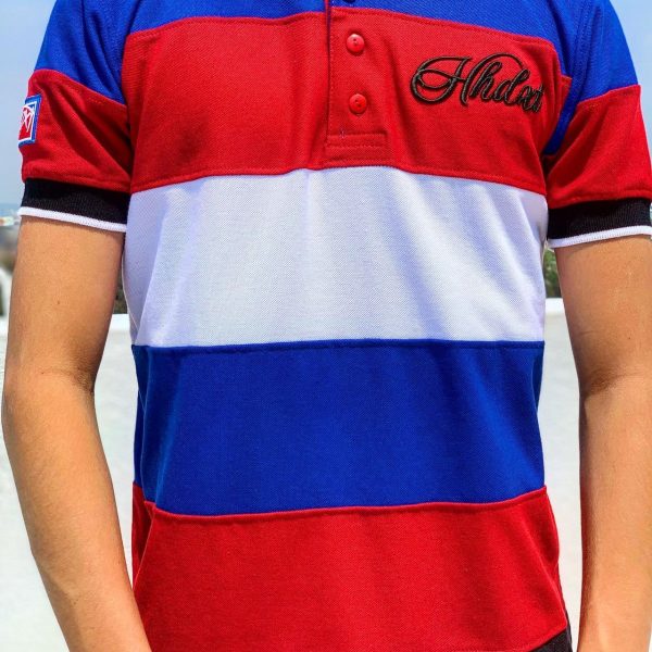 Playera Polo Tricolor HHDXT