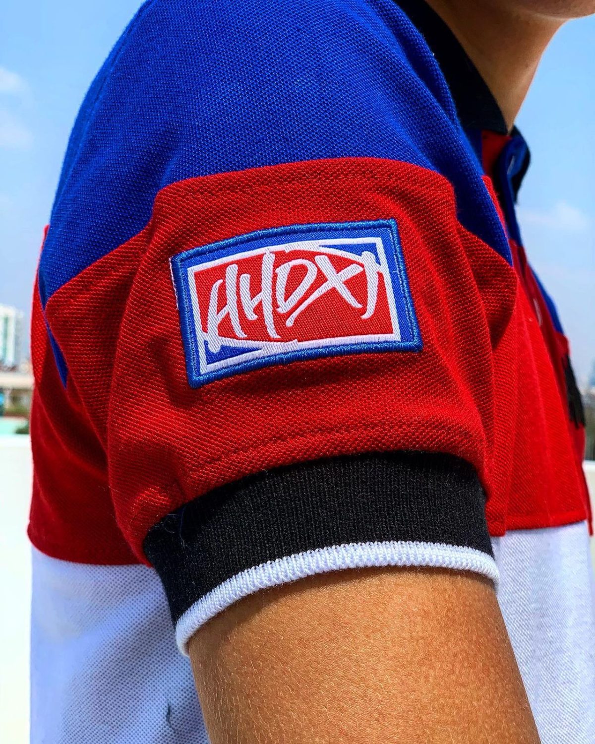 Playera Polo Tricolor HHDXT