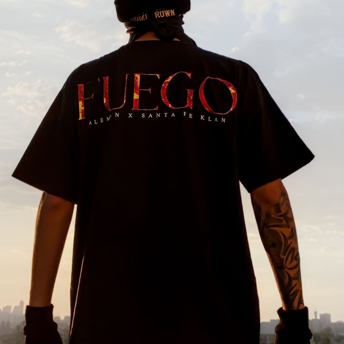 Playera Fuego Edición Especial con Santa Fe klan