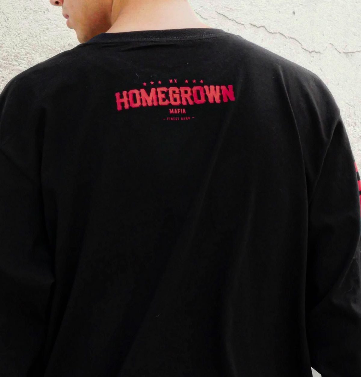 Playera Manga Larga Homegrown Records