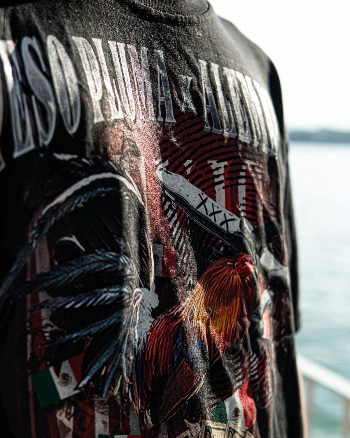 Playera Aleman X Peso Pluma "Gallo"