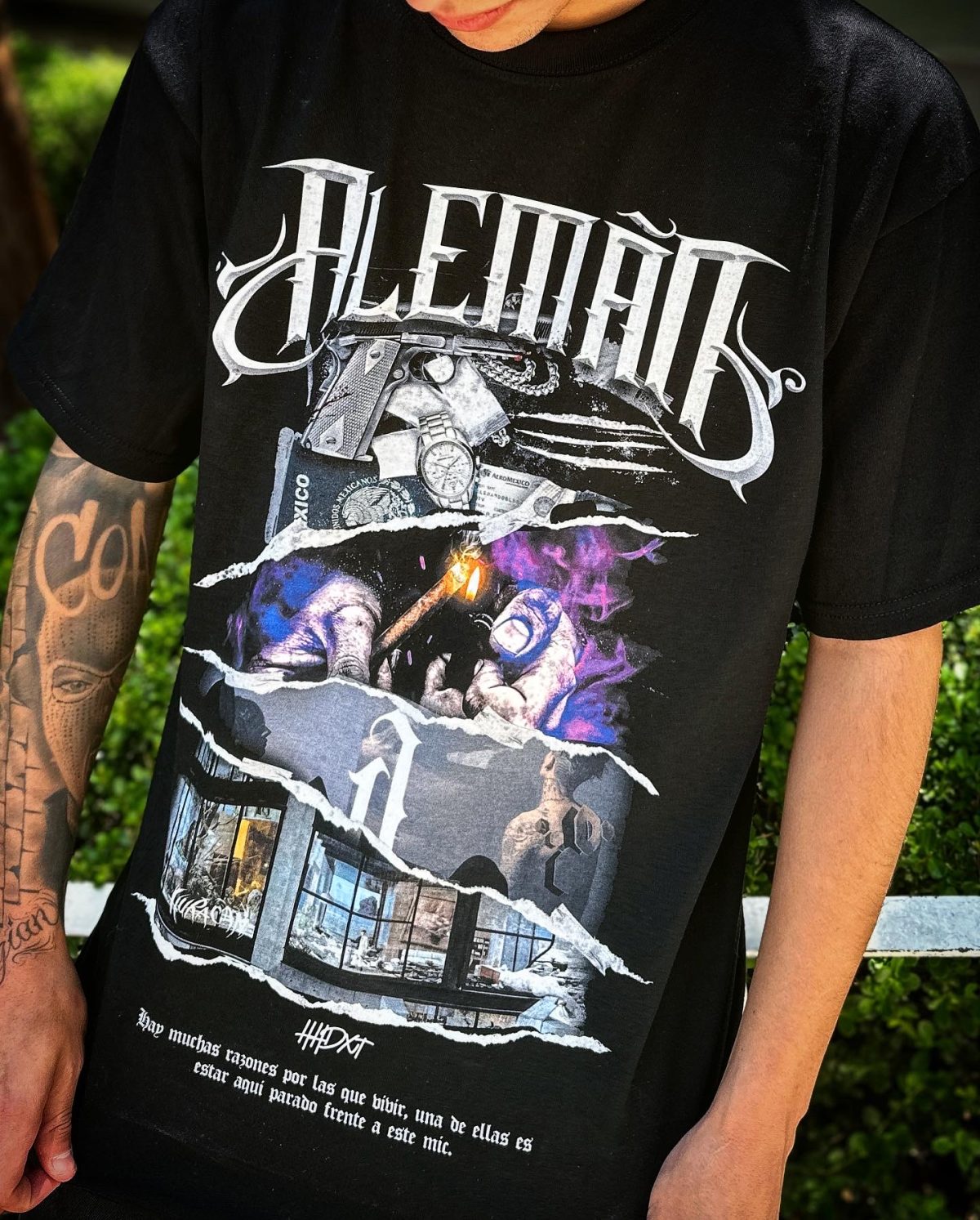 Playera Discografía Alemán