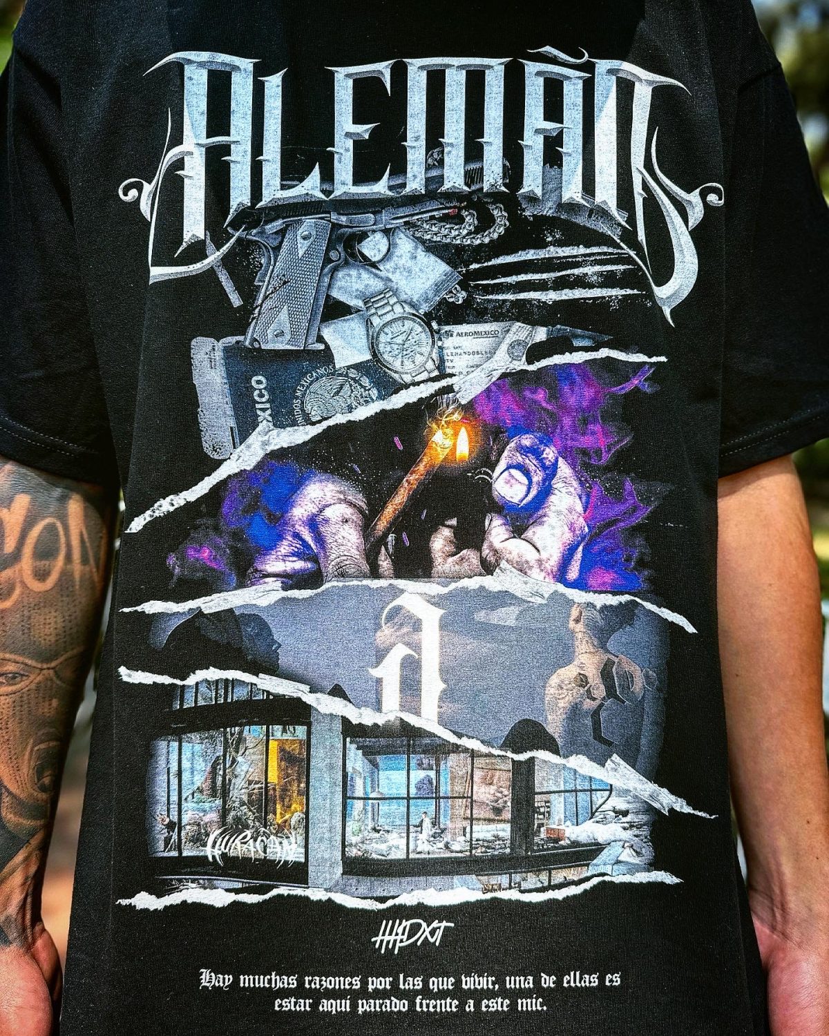 Playera Discografía Alemán