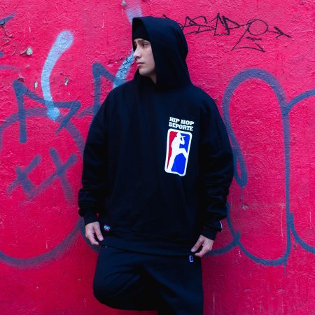 SUDADERA MONITO NEW NEGRA